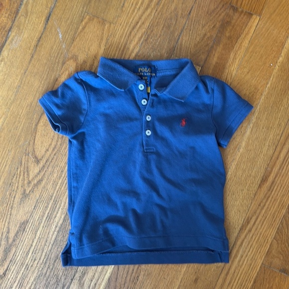 Polo Ralph Lauren Toddler Girl short sleeve polo shirt 3T - Picture 1 of 2